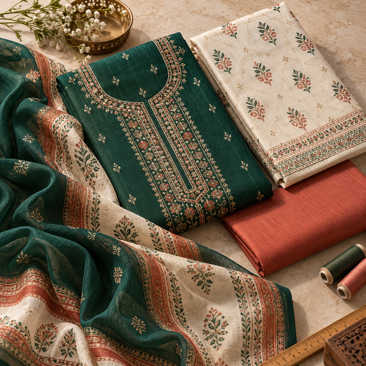 Salwar materials