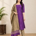 Ethnic wear -Raw silk