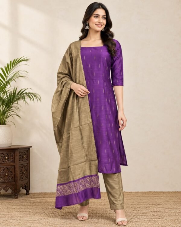 Ethnic wear -Raw silk