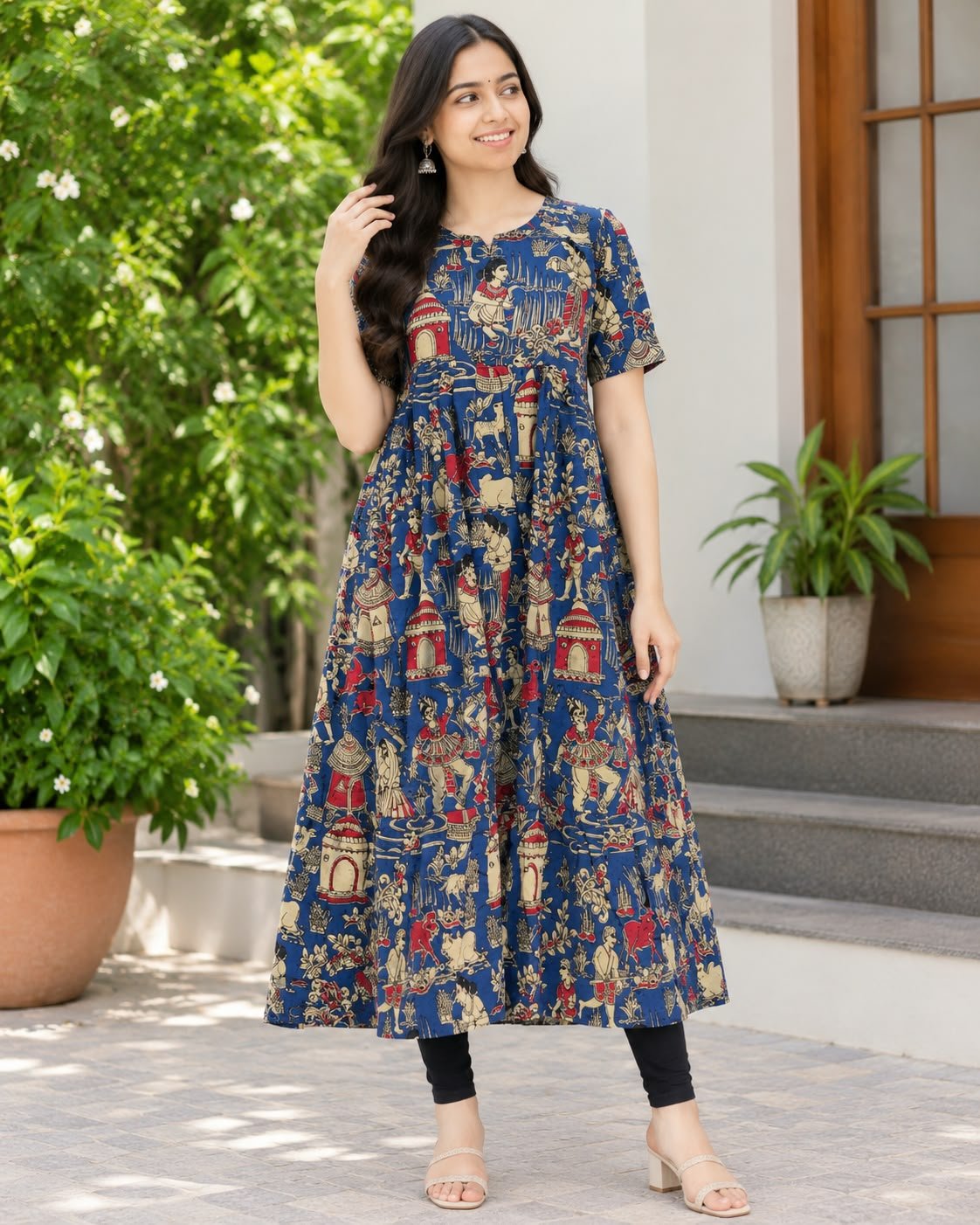 Kalamkari gown