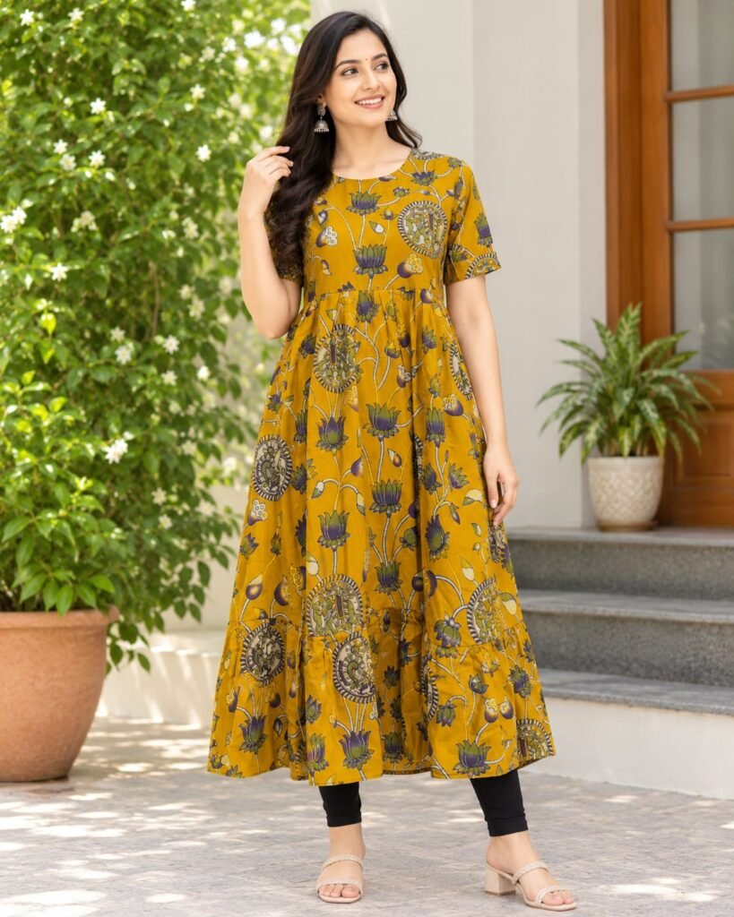 Kalamkari gown
