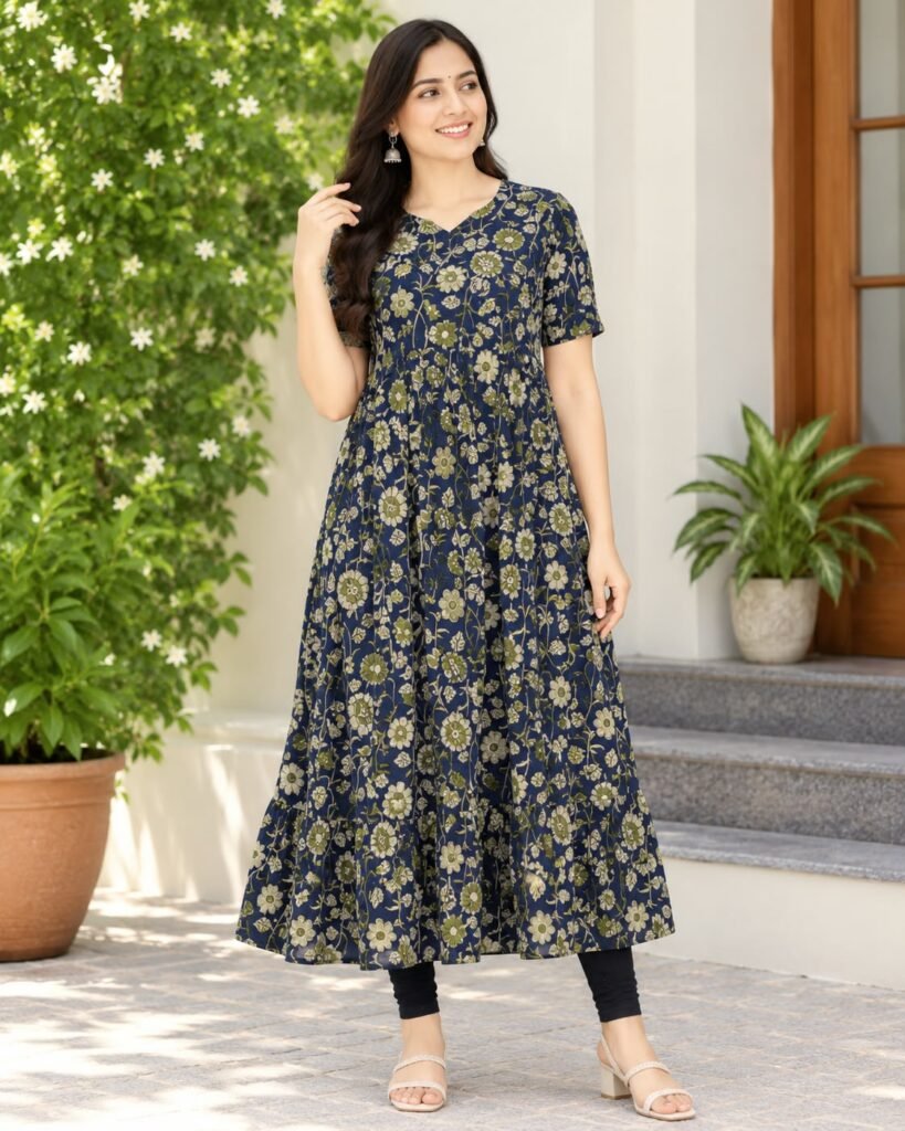 Kalamkari gown