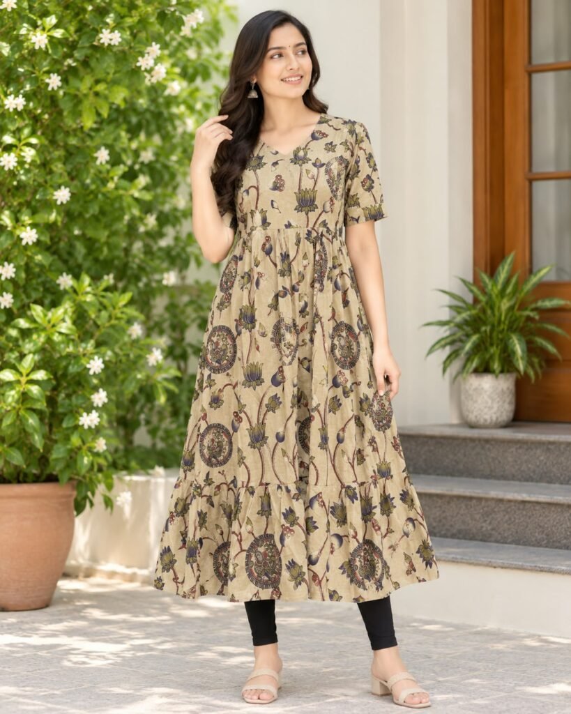 Kalamkari gown